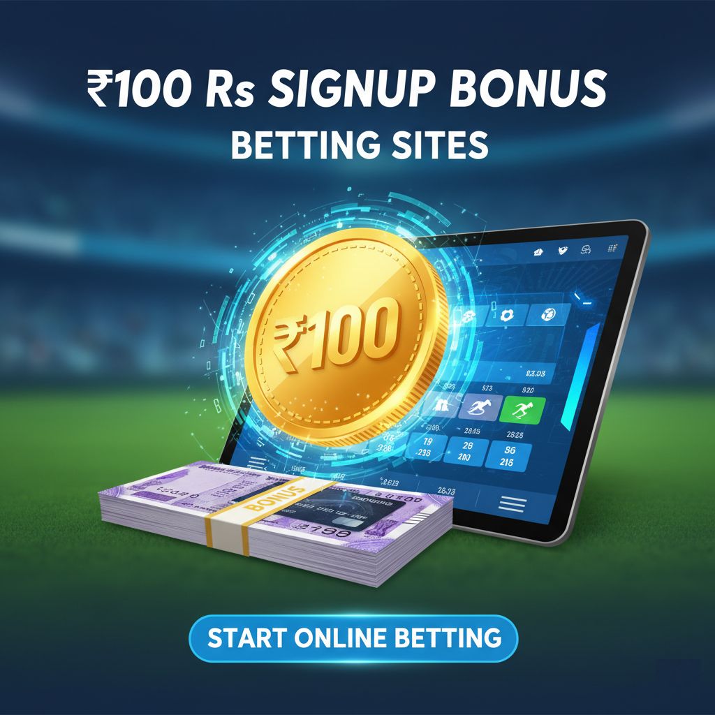 100 Rs Signup Bonus Betting Sites – Start Online Betting