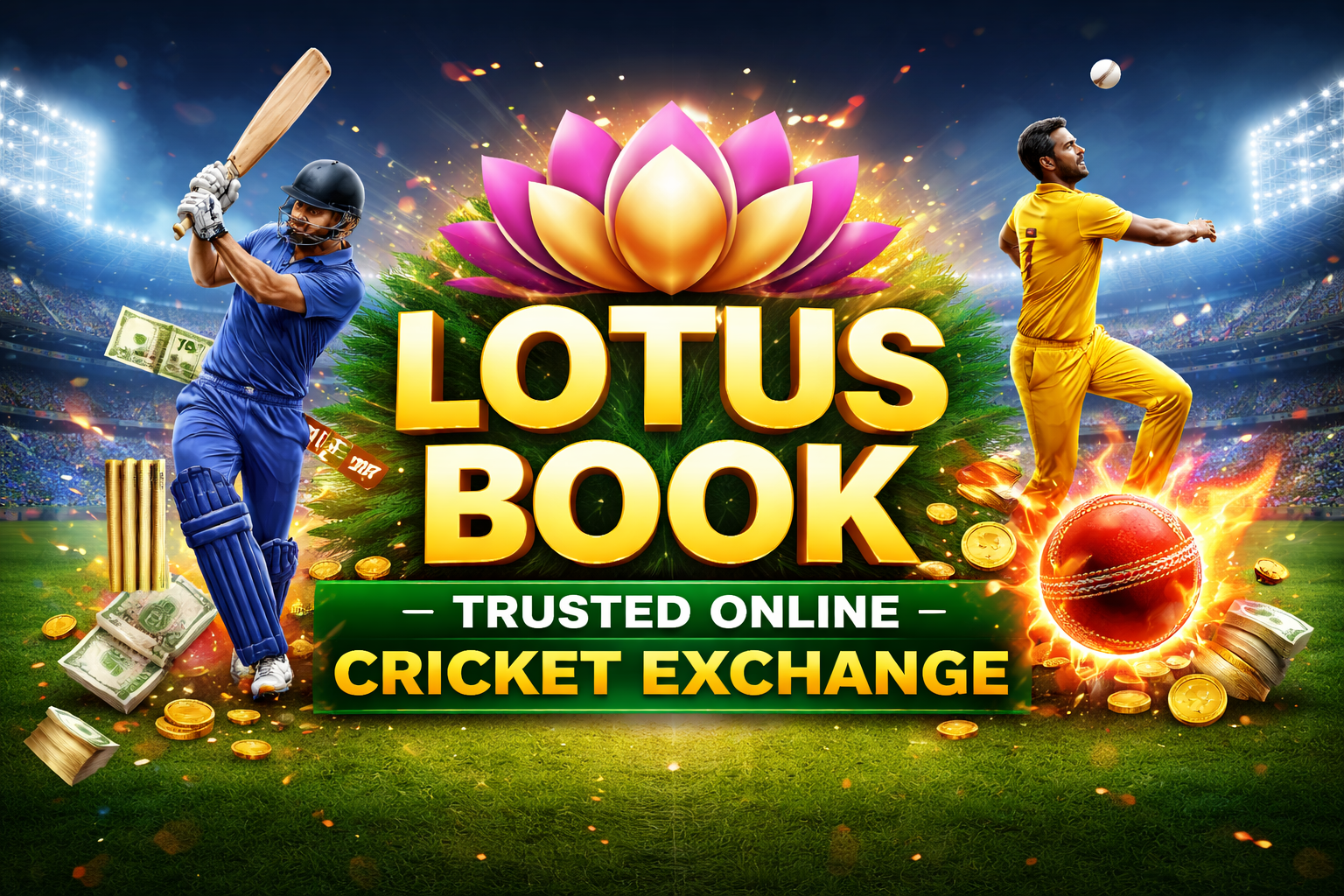 Lotus Book – Trusted Online Cricket Exchange